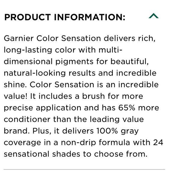 Garnier Hair Garnier Color Sensations Deep Burgundy Hair Color